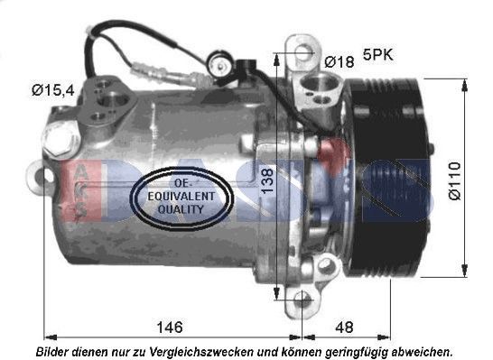 AKS DASIS kompresorius, oro kondicionierius 851535N